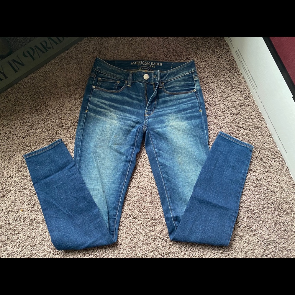 American Eagle Skinny jeans 6 Long